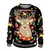 Julemanden og nisser julesweater til mænd og kvinder - Johanne