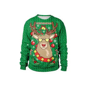 Julemanden og nisser julesweater til mænd og kvinder - Johanne