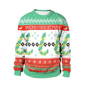 Julemanden og nisser julesweater til mænd og kvinder - Johanne