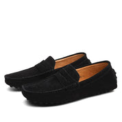 Hugo - italiensk stil ruskind loafers