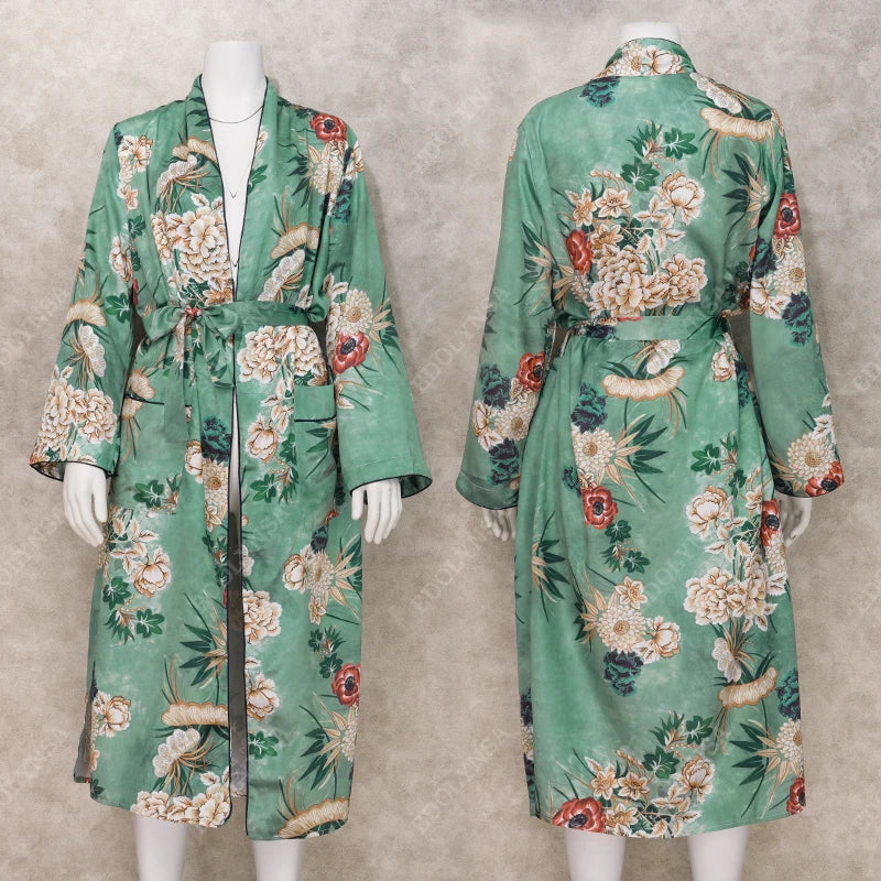 Blomsterstrand Kimono til kvinder - Itaria