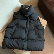 Kirsty | Vest til kvinder - Tykt foret dunvest i løs Harajuku-stil