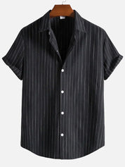 Samon - Let sommerskjorte med vintage-look