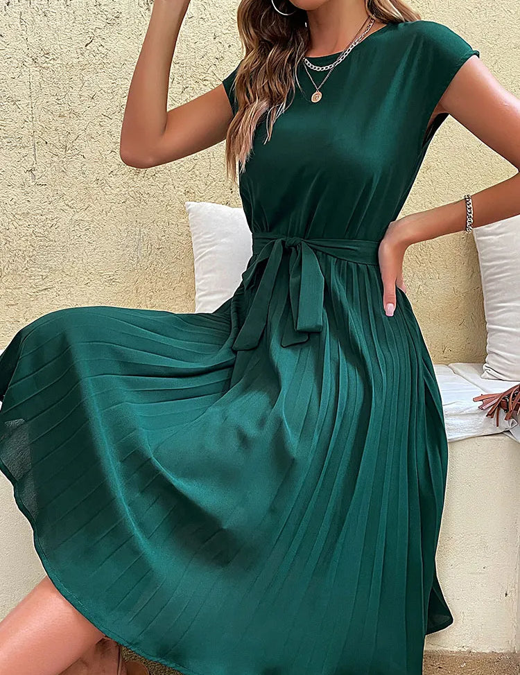 JIM-NORA-vestido-Midi-plisado-de-manga-corta-para-mujer-t-nica-con-cuello-redondo-elegante.jpg__1.webp