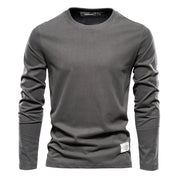 Klassisk langærmet T-shirt - Levly