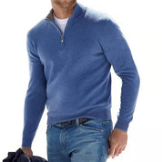 Langærmet herresweater - Micael