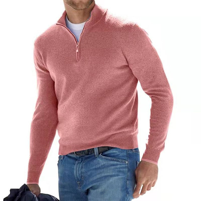 Langærmet herresweater - Micael