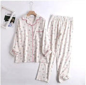 Pyjamassæt i bomuldsflonel - Jenna