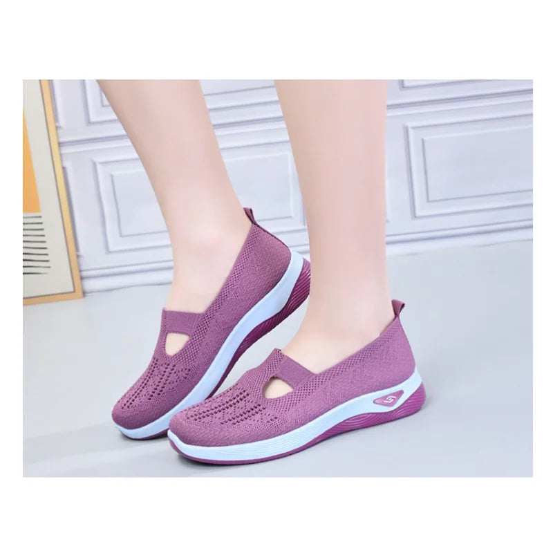 Clarita | Ortopædiske mesh-slip-on-sko til kvinder