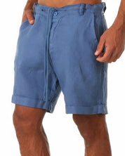 Shorts i hør til mænd - Kob