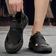 Slip på Mesh-sandaler til mænd - Hevirno