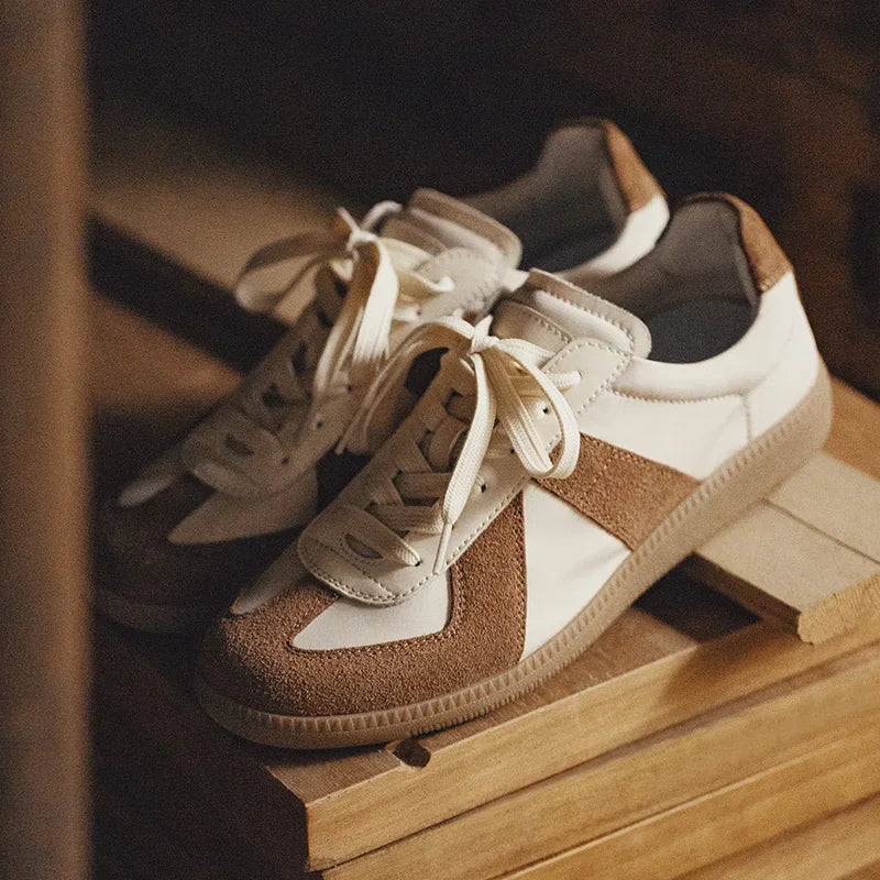 Årgang Inspirerede Lav Top Sneakers til Mænd - Thorni