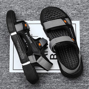 Åben tå Justerbare sandaler med rem til mænd - Uldren
