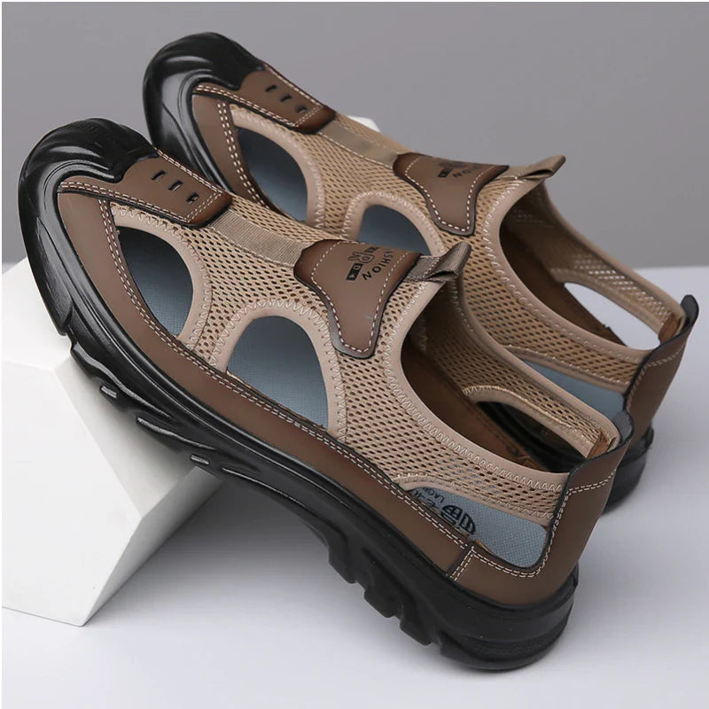 Slip på Mesh-sandaler til mænd - Sommer - Genovo
