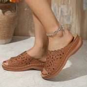Blomstrede Hule Sandaler - Chantal
