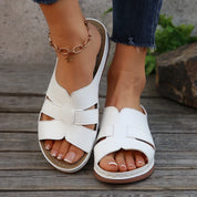 Premium Sandaler med åben Tå og Kilehæl - Mazza
