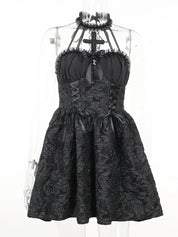 Gotiske kjoler Elegant Grunge - Rosy
