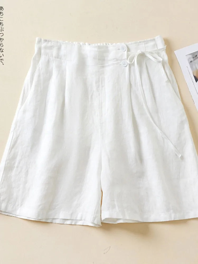 Casual Shorts i Bomuldshør til Kvinder - Eana