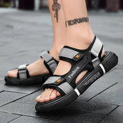 Åben tå Justerbare sandaler med rem til mænd - Uldren