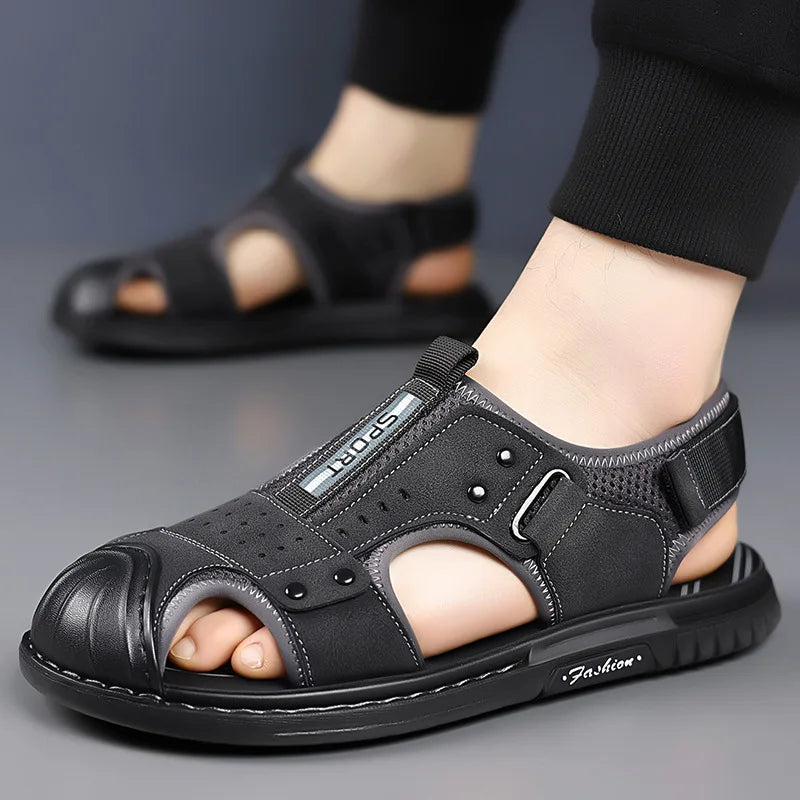 Mænd lukket for sommersandal - Pinoti