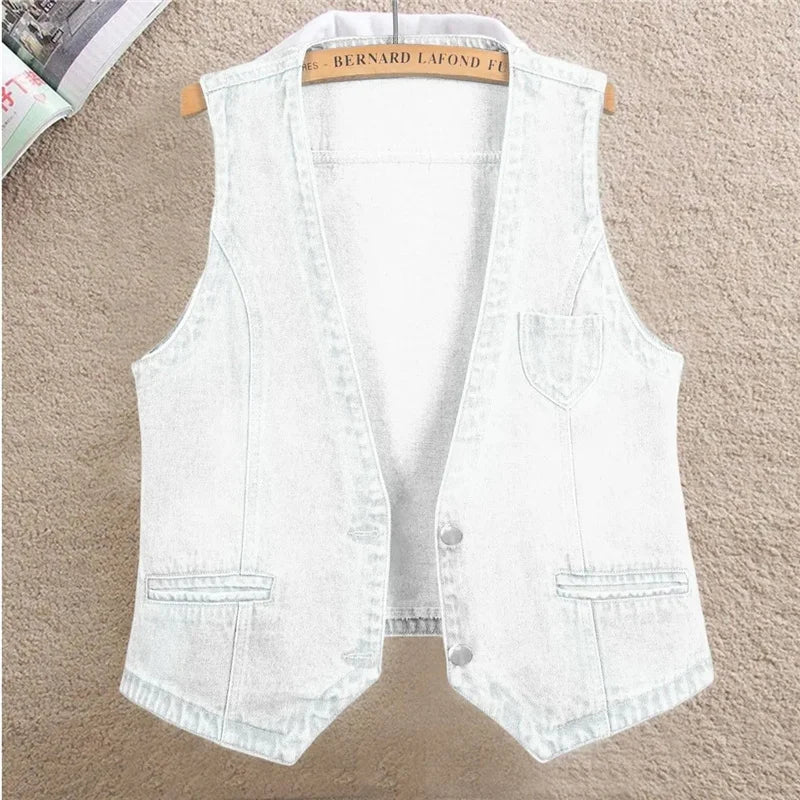 Streetwear ærmeløs vest til kvinder - Tanei