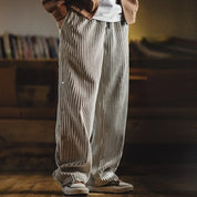 Streetwear Fløjlsbukser med Trykknapper - Charl
