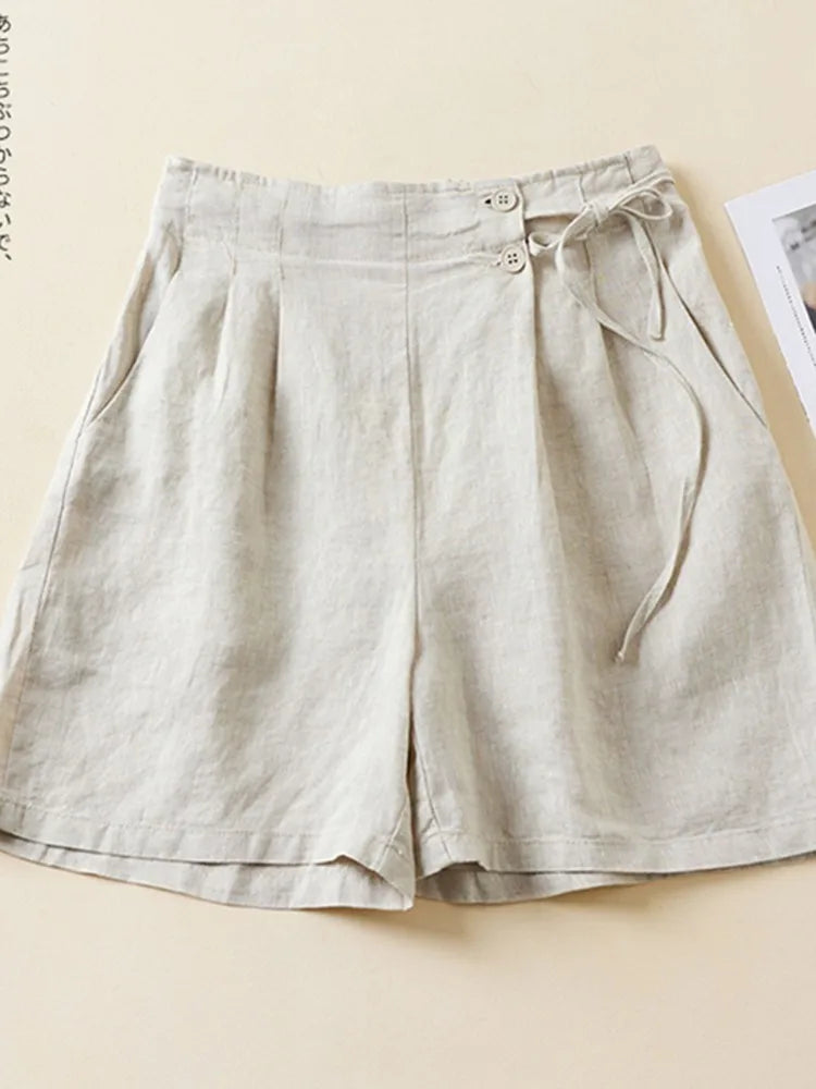 Casual Shorts i Bomuldshør til Kvinder - Eana