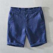 Mænds Linnedshorts med Mellemtalje | Sommer | Forår - Carco