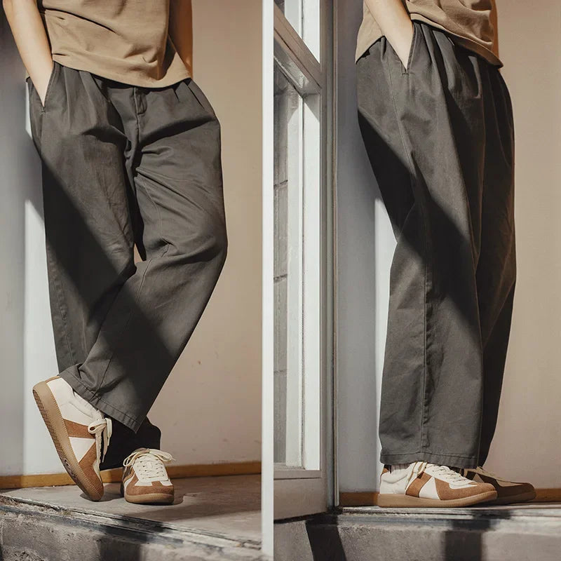 Årgang Inspirerede Lav Top Sneakers til Mænd - Thorni