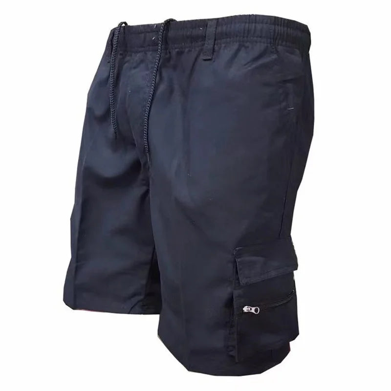 Moderigtige Cargo-shorts med Flere Lommer til Mænd - Bartney