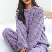 Pyjamassæt lavet af blød fleece - Renda