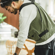 Taktisk Arbejdsvest og Gear Taske til mænd - Theono
