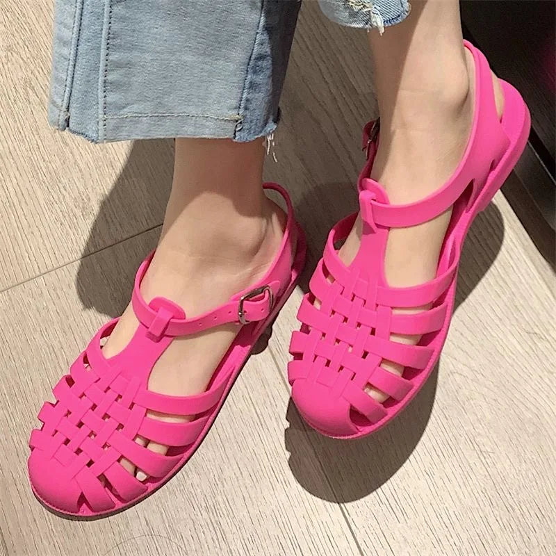 Platform Strandsandaler i Koreansk Stil - Kassidi
