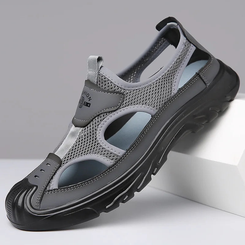Mesh glide på sandaler til mænd - Sommer - Luckano