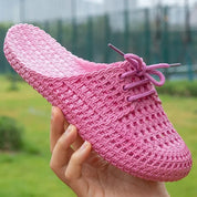 Åndbare Udendørs Hjemmesko til Dame Loafers | Forårs- og Sommerkollektion 2025 - Violett