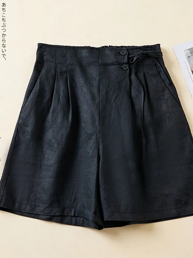 Casual Shorts i Bomuldshør til Kvinder - Eana