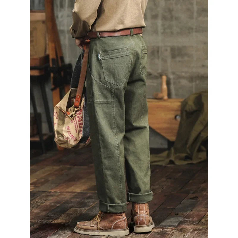 Klassiske årgang Cargobukser til Mænd | Y2K Streetwear Stil - Oxxor