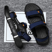 Åben tå Justerbare sandaler med rem til mænd - Uldren
