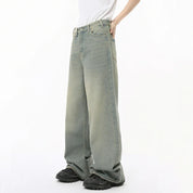 Vintage Baggy Denimbukser til Mænd - Gargi