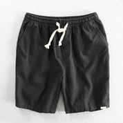 Åndbare Strandshorts i Hør i Slikfarver til Mænd - Matny