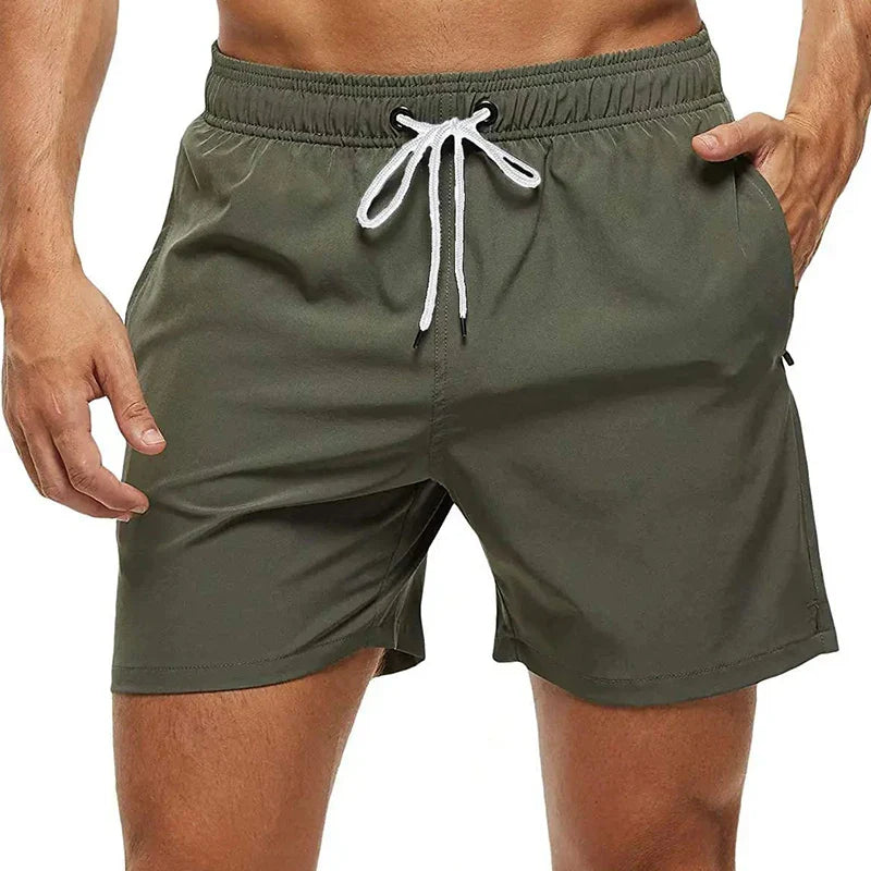 Strandshorts med elastisk talje til mænd - Iminto