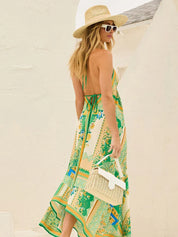 Boheme Grime Maxi Sommerkjole - Mareei