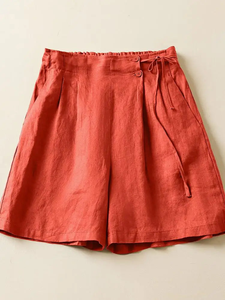 Casual Shorts i Bomuldshør til Kvinder - Eana