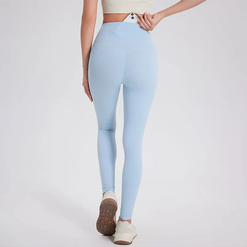 Hurtigttørrende 2-delt Sæt | Yogatop og Bløde Leggings - Jazza