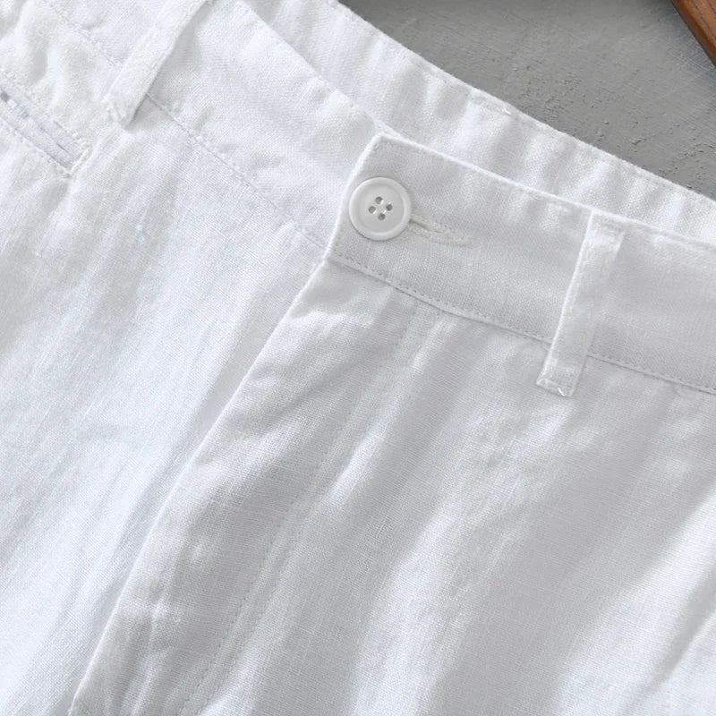 Sommershorts i Rent Hør til Mænd | Forår | Sommer - Lauvo