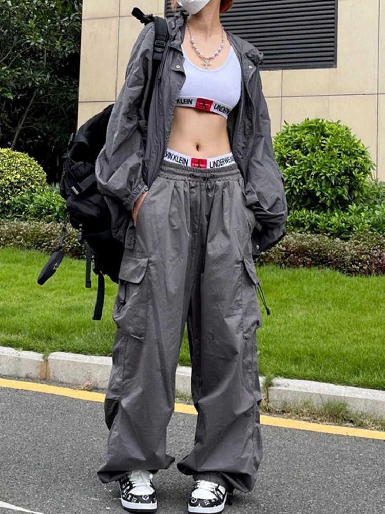Dame Faldskærm Cargo Bukser | Stilfuld Streetwear-trend - Christas