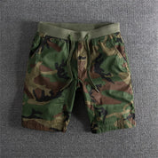Camo elastiske talje sommershorts til mænd - Miru