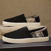 Letvægts Loafers i Canvas til Mænd til Forår og Sommer - Kiranno