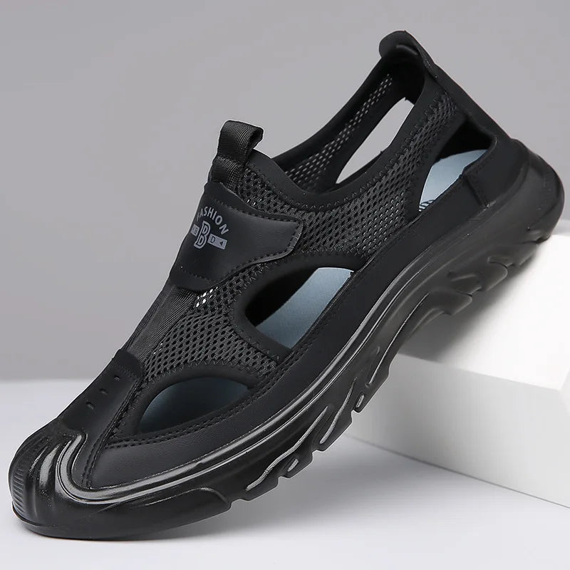 Mesh glide på sandaler til mænd - Sommer - Luckano