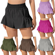 Sportsshorts til Kvinder med Flæser og Lommer | Yoga, Fitness, Fitnesscenter, Pilates - Casla